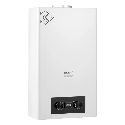 Колонка газовая дымоходная Koer KWH.G0110 WHITE10 л/мин, WHITE (KR5553) Колонка газовая дымоходная Koer KWH.G0110 WHITE10 л/мин, WHITE (KR5553)